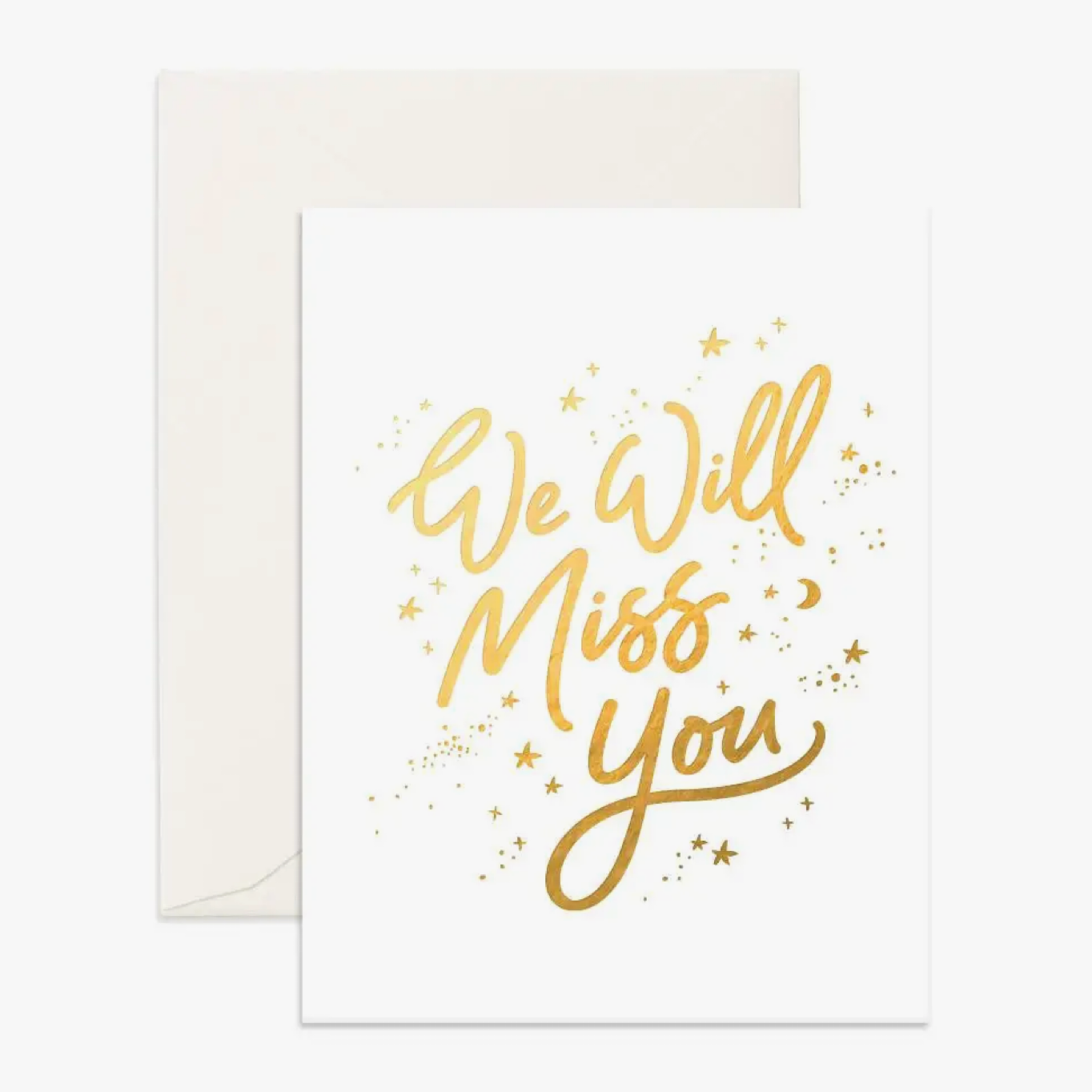We Will Miss You Greeting Card