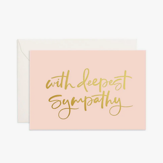 Deepest Sympathy Mini Greeting Card